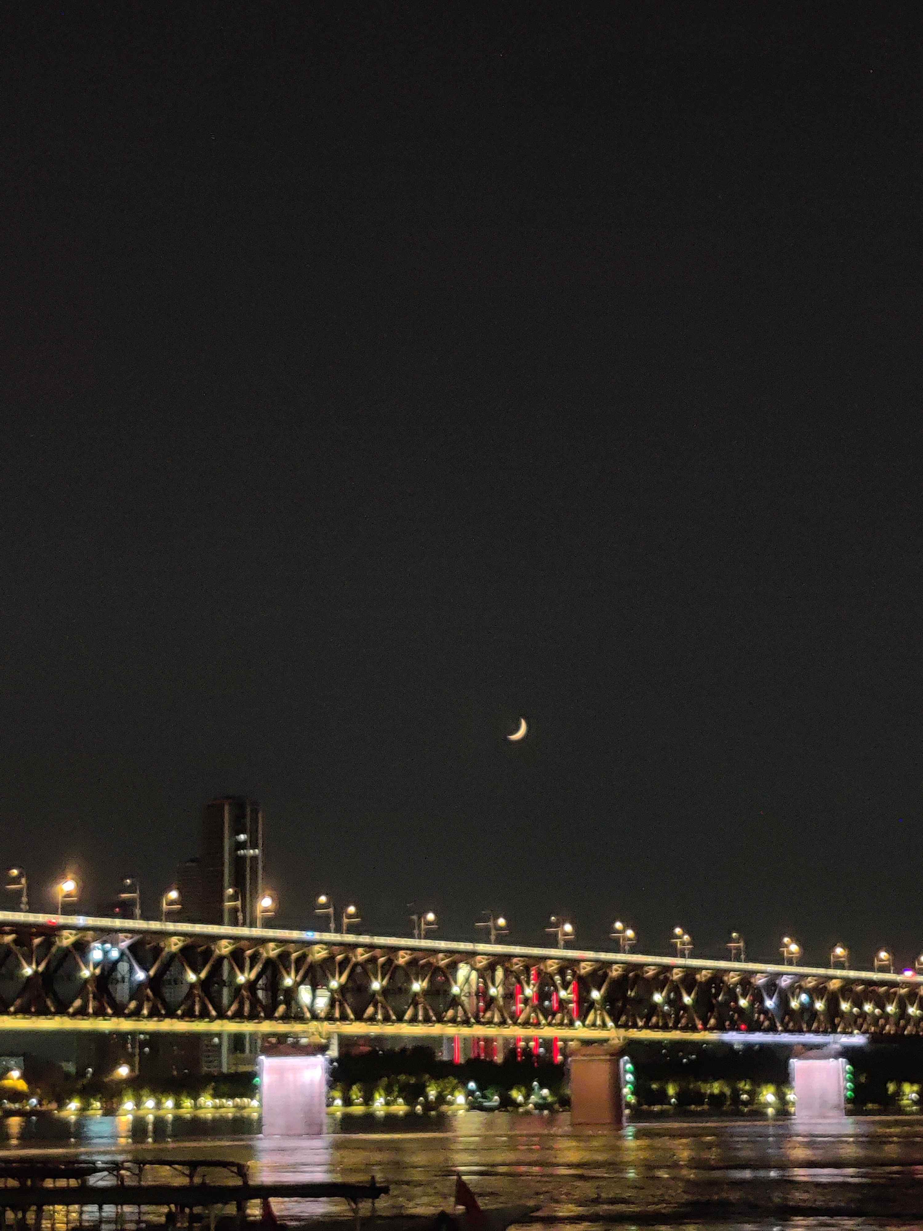 夜游长江大桥