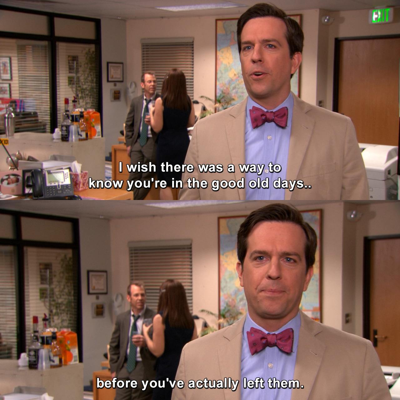 The Office: good old days